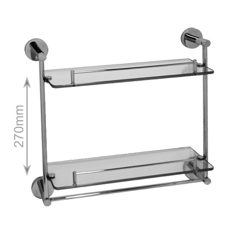 FG-3032-2-2-Tier-Glass-Shelf-Clear