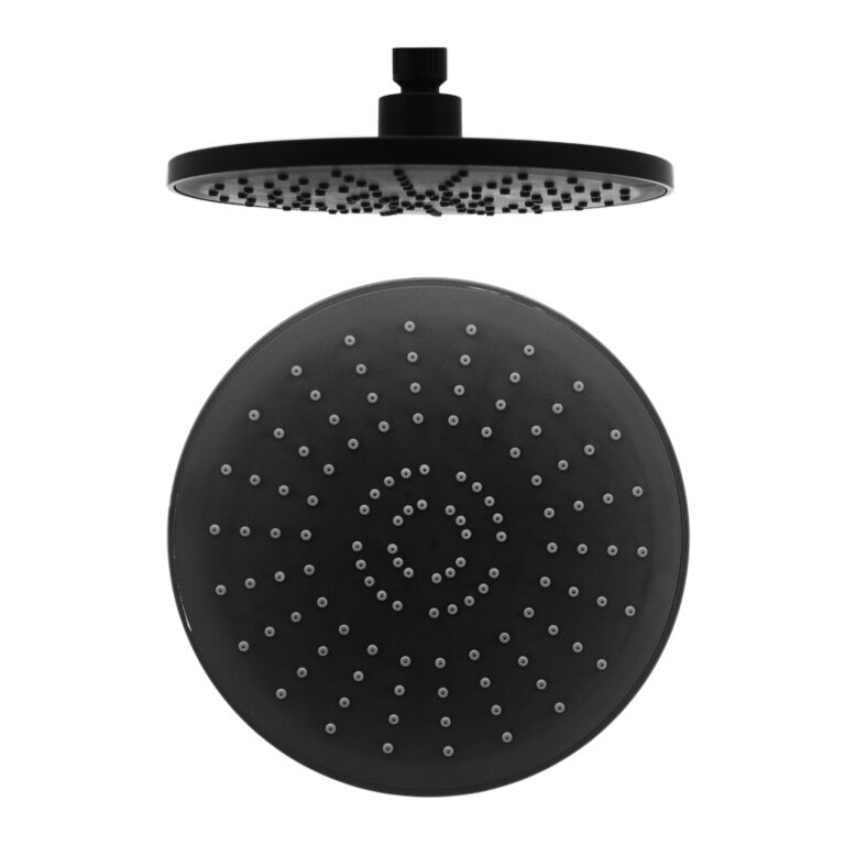 FSS-53805BK-9-Overhead-Round-Shower-Rose-Black