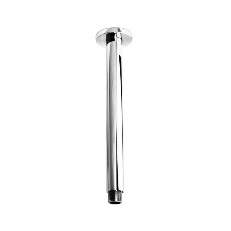 FSS-55805-200mm-Round-Shower-Ceiling-Rod-Chrome-Brass