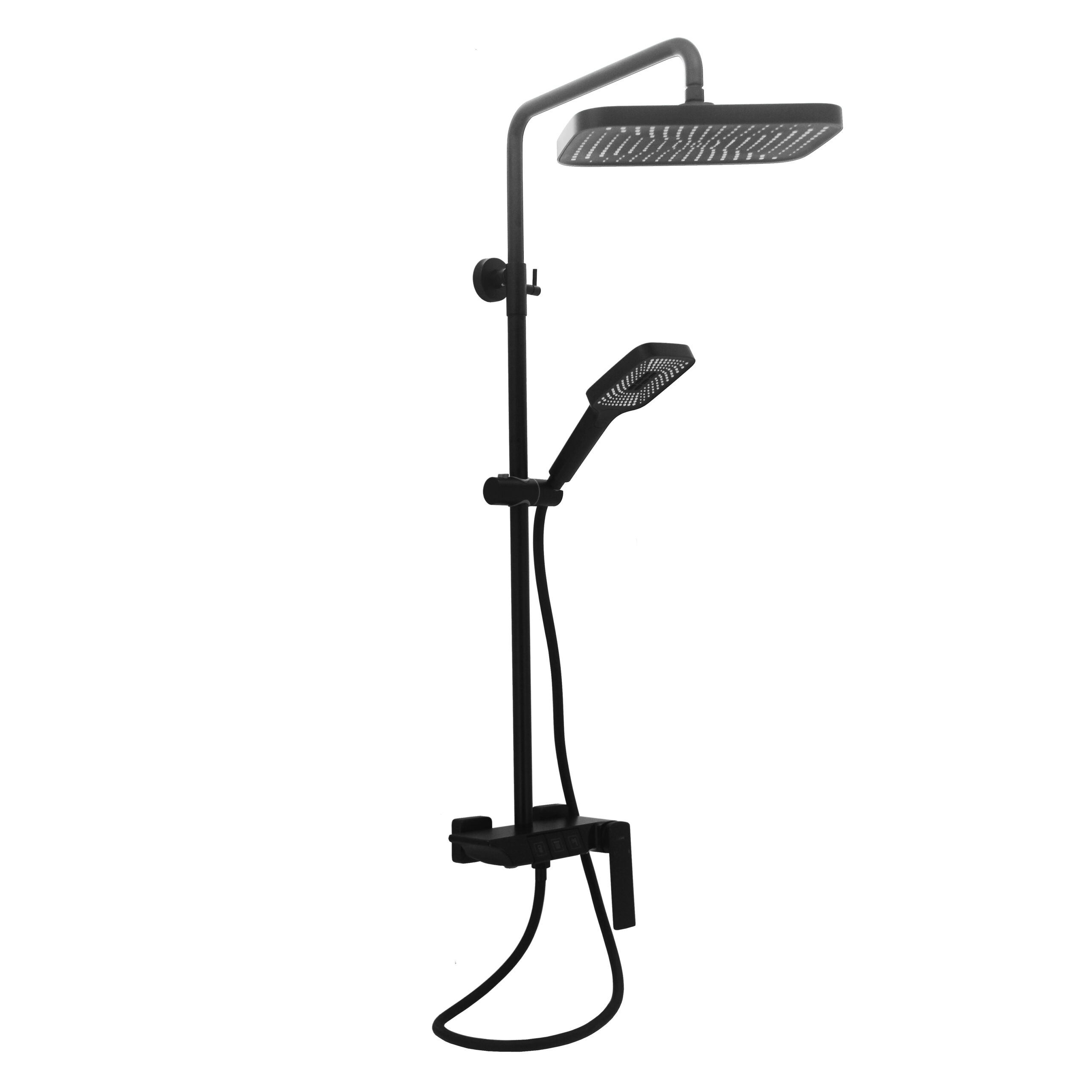 Rain Bath Shower Mixer (Pianoforte Series) - Fidelis Singapore