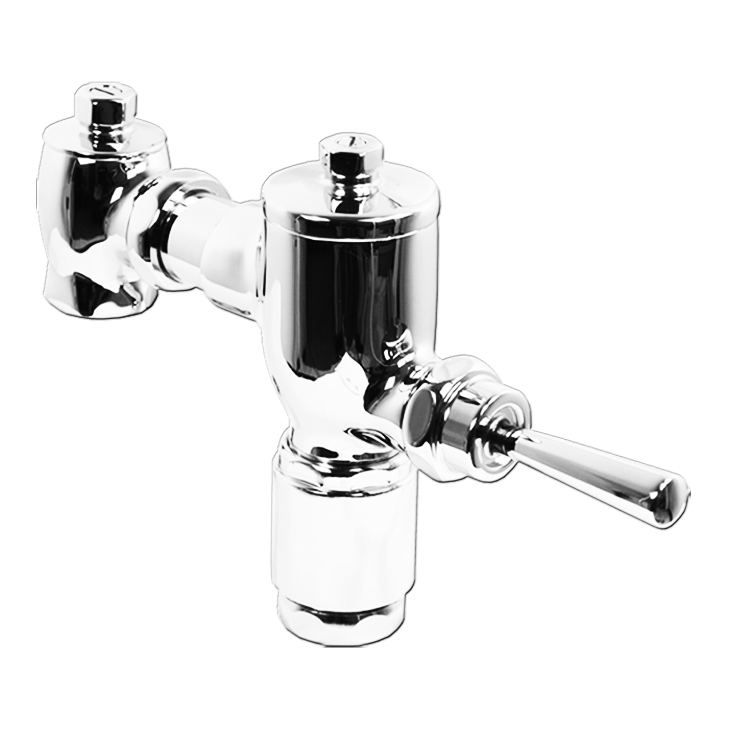 WC Flash Valve with Z21 Vacuum Breaker (Brass Chrome) Fidelis Singapore