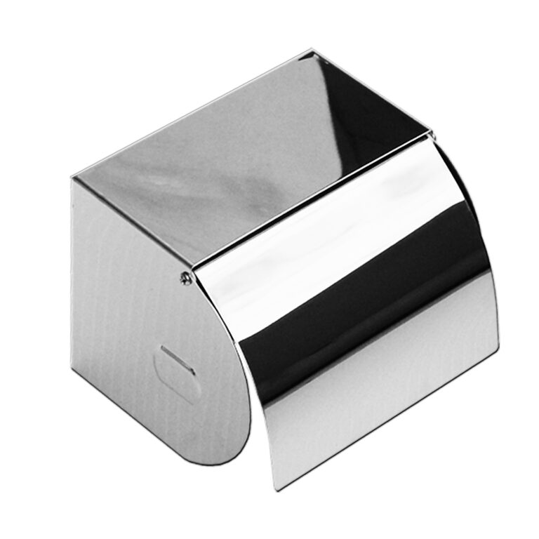 Single Roll Paper Holder (Stainless Steel Flipper Arm x 2) Fidelis