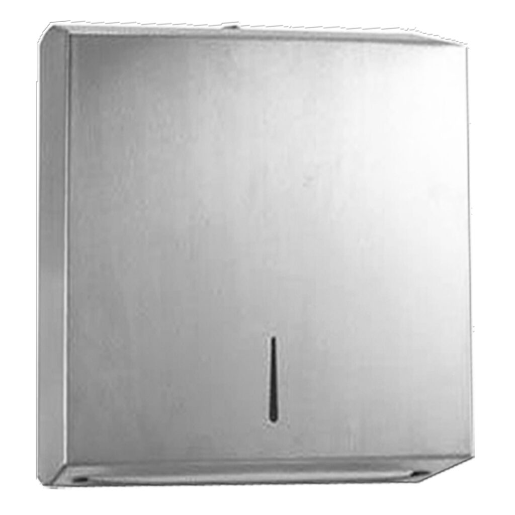 Paper Towel Dispenser with Pin Lock (Stainless Steel Satin) Fidelis Singapore